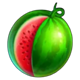 7777 bonus combo watermelon symbol icon