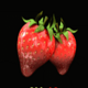 7 hot 7 strawberry symbol icon