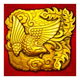88 fortunes bird gold symbol icon