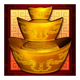 88 fortunes gold symbol icon