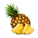 8 balls of fire blazing bounty pineapple symbol icon