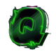8k ultra gold ultimate q symbol icon