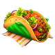 9 jalapenos taco symbol icon