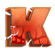 9 rhino fast fire k symbol icon