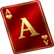 ace coins a symbol icon