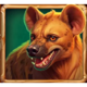 african gems hyena symbol icon