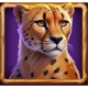 african gems leopard symbol icon