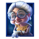 after night falls 2 old lady symbol icon