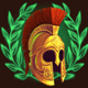 age of the gods goddess of wisdom helmet symbol icon