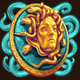age of the gods goddess of wisdom medusa symbol icon