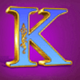 age of the gods ruler of the sky k letter symbol icon