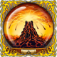 alchemists gold fire symbol icon