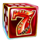 all ways queen dice 7 symbol icon