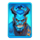anika axton inferno blue demon symbol icon