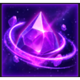 astro pets hold and win purple gem symbol icon