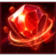 astro pets hold and win red gem symbol icon