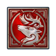 avalon gold deer symbol icon