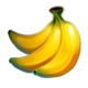 awesome fruits banana symbol icon