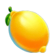 awesome fruits lemon symbol icon