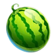 awesome fruits melon symbol icon