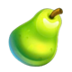 awesome fruits pear symbol icon