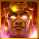 aztec gold megaways man symbol icon