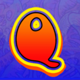 back to the 60s q symbol icon