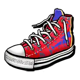 backstreet mayhem shoe symbol icon