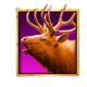 badlands reindeer symbol icon