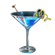bahamas happy hour mocktail 6 symbol icon