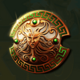 bally wulff medusas lair shield symbol icon