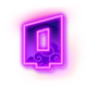 banana x letter q symbol icon