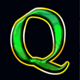 barcrest games mermaid queen q symbol icon