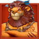 beast gains lion symbol icon