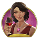 beer mania wine portrait symbol icon