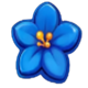 beez turn wild flower symbol icon