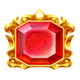 bet it on the glitz ruby symbol icon