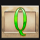 big 500 slot q symbol icon