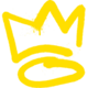 big bang boom crown symbol icon