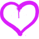 big bang boom heart symbol icon