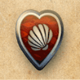 big bass adventure heart symbol icon