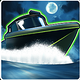 big bass fishing mission boat symbol icon