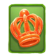 big bass oranje gekte oranje jackpot crown symbol icon
