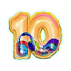 big bass rock and roll 10 symbol icon