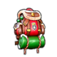 big bass xmas xtreme backpack symbol icon