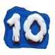 big christmas run 10 symbol icon