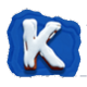 big christmas run k symbol icon