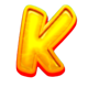 big game fishing bigger bites gold k symbol icon