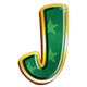 big rich turkeys letter j symbol icon