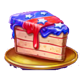 big rich turkeys patriotic cake symbol icon